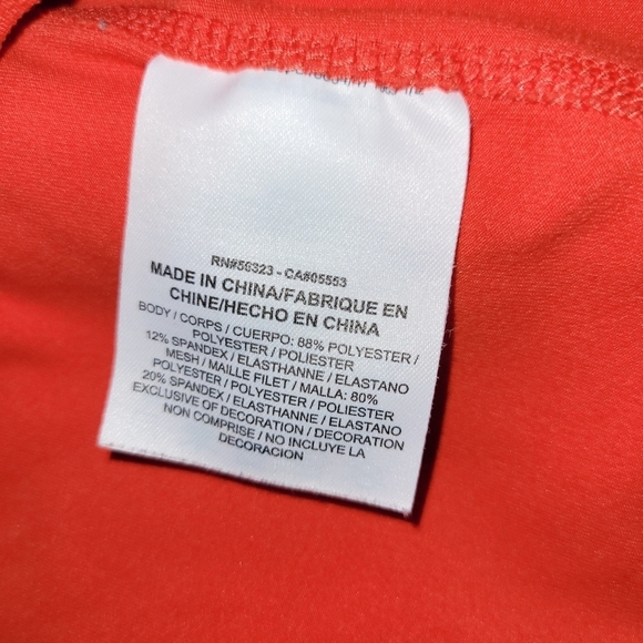 Nike* Element* Dri Fit* 1/2 Zip Top* Running* Red* Sz XL - Picture 6 of 9